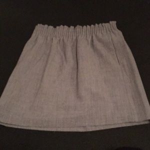 Jcrew mercantile grey mini skirt